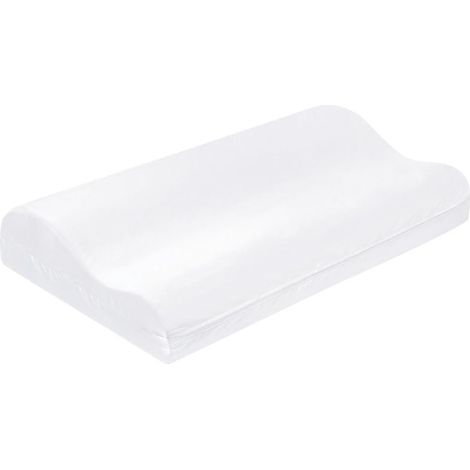 Almohada Cervical Form Visco Con Funda Dos Alturas Ergonómica Biposicional Termosensible Transpirable 60x40 Cm