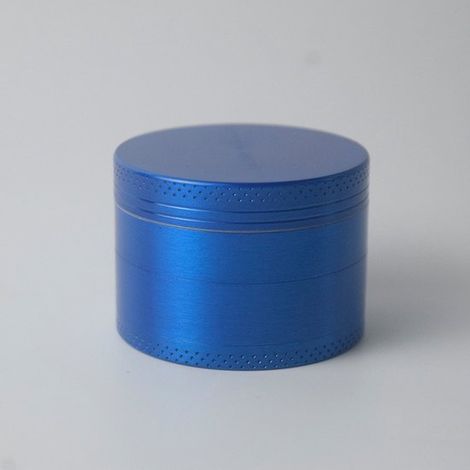 Molinillo de hierbas, molinillo portátil de metal de aleación de zinc para hierbas secas, diámetro 50 mm - Oro rosa (1/5)