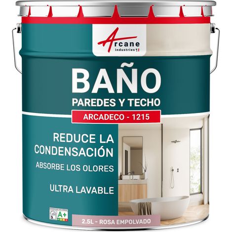 Pintura impermeable baño: para paredes y techos de baño - ARCADECO - 1215 (1/2)
