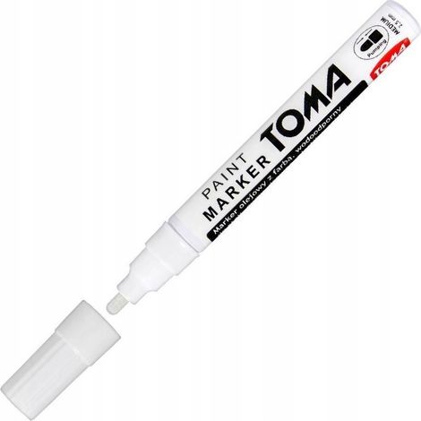 Penna/marcatore per pneumatici Toma, bianco (1/5)