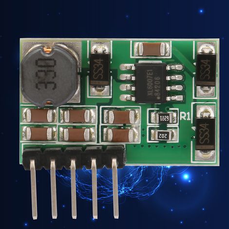 Convertisseur élévateur DC-DC, module d'alimentation LCD ADC DAC (3 V18 V à ±6 V) (1/5)