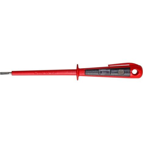 Testeur de tension/testeur de phase jusqu'à 250 V rouge/noir 190 mm (1/4)