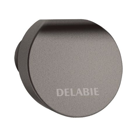Crochet Delabie Be-Line aluminium mat noir