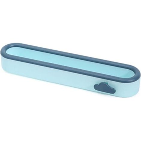 Wall-mounted towel rack with slipper holder and drill-free locking system, shoe rack for kitchen, bathroom and other appliances (Color: B) - AquaForge (1/5)