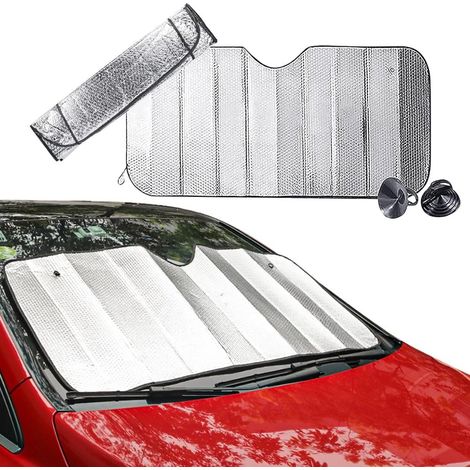Photovoltaik Schutz Auto Frontscheibe, Sonnenschutz UV, reflektierend schnell mit sicherer Verriegelung (1/5)