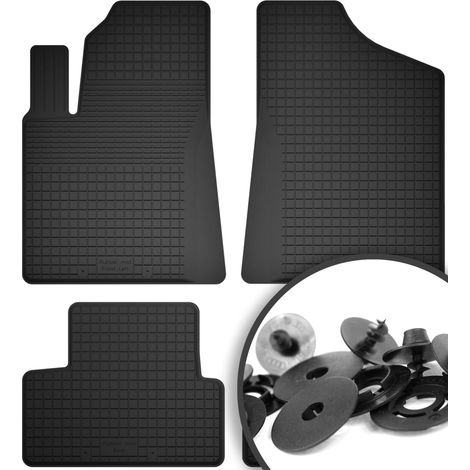 Tapis en caoutchouc + butées pour : Fiat Coupé (1993-2000) (1/5)
