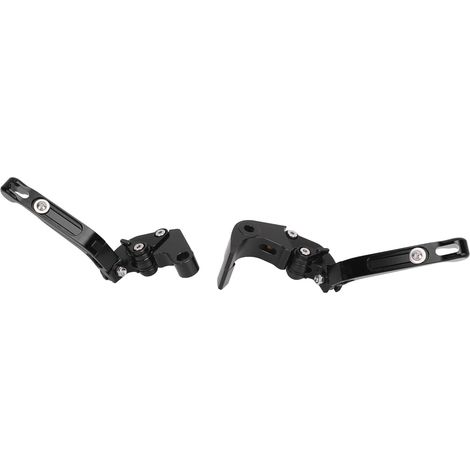 Leviers D'embrayage Pliant, Longueur Réglable, Conception Pliable, Alliage D'aluminium 6061, S1000RR 2010-2019, S1000R 2014-2019 (BLACK) (1/4)