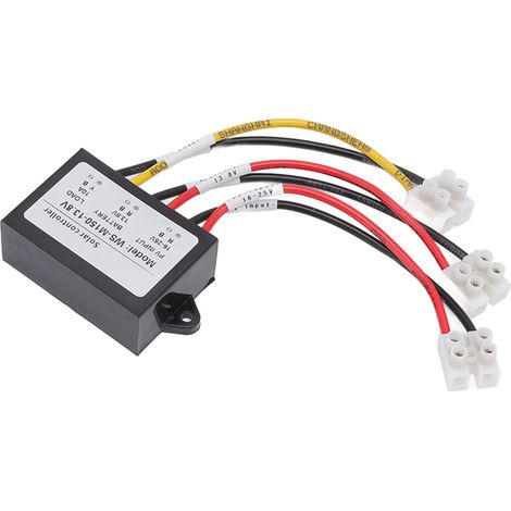 Contrôleur solaire MPPT 150 W 10-12 V anti-retour, sortie de charge 24 h/24, pour panneau solaire de vélo électrique léger WS M150 13,8 V normalement ouvert (1/5)