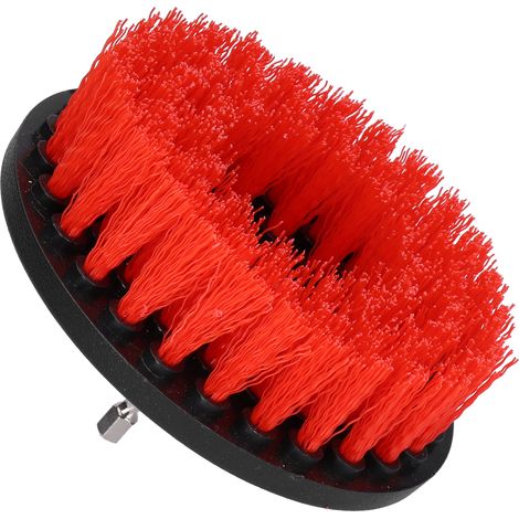 Brosse de forage 5 pouces, tête de nettoyage rotative pour sol, mur et plan de travail, kit de polissage et récurage multifonction. (1/5)