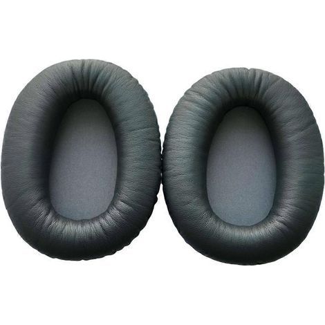 1 paire de coussinets d'écouteurs en cuir souple pour WH-CH700N - Pièce de rechange (1/5)