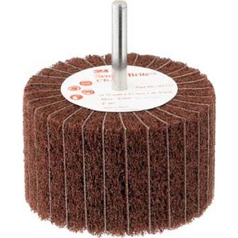 Bit Rettifica Non Tessuto Gb-Zs, Grado Di Finezza: Coarse, Grit 120, Diametro X Altezza 75 X 45 Mm, Velocità Massima. : 7500 Giri / Min