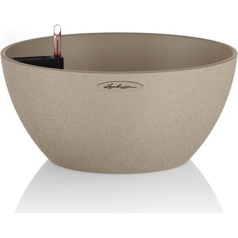 Cubeto 40 jardinière en couleurs variées graphite et sable beige Graphite noir (1/5)