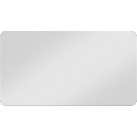 Miroir de salle de bain mural 60 x 100 cm avec coins arrondis R50 sans cadre (1/5)