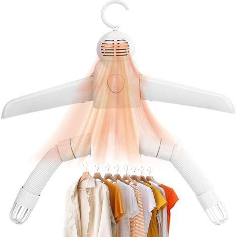 Séchoir à linge électrique, tige chauffante portable Appareil de séchage compact et portable, chauffage réglable, solution pour la maison (1/4)