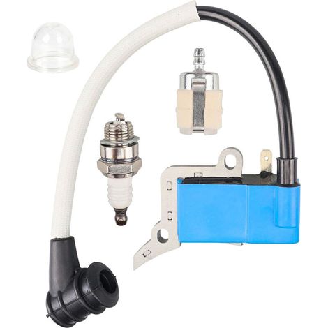 Zündspule mit Zündkerze A411001780 für Echo SRM-3020 SRM-3020T SRM-3020U Shindaiwa C302 T302 T302X