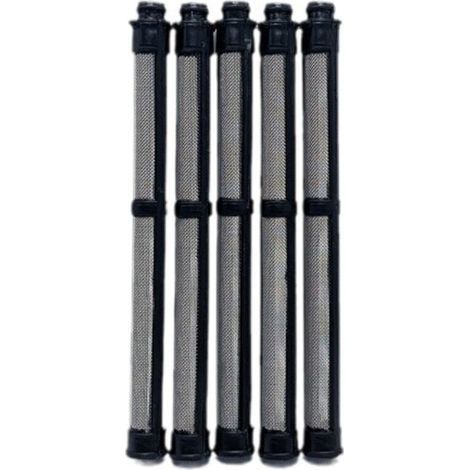 Lot de 5 Filtres à Peinture 60 Mailles pour Pulvérisateur Airless (1/4)
