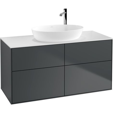 Villeroy & Boch F91100HG Armoire sous lavabo Finion F91 (1/2)