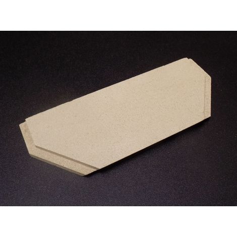 Déflecteur D pour poêles à cheminée Tampere 8 de Oranier - vermiculite - dimensions d'encastrement parfaitement adaptées