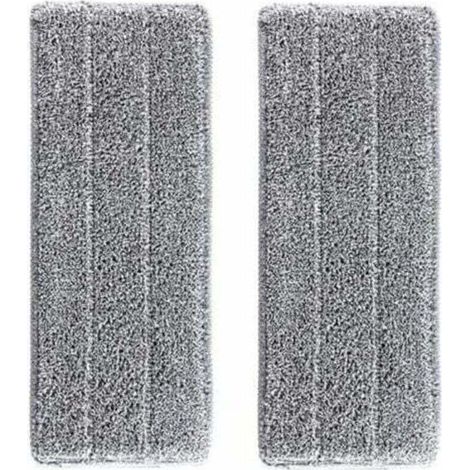 UlisemHousses de rechange pour balais en microfibre, nettoyage et séchage automatiques – Tampons de rechange en microfibre pour balais et serpillères