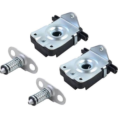 4 piezas de pestillo de cierre inferior y superior izquierdo y derecho para el capó de BMW E46 E39 E52 E53 51238229807 51238203859 (1/5)