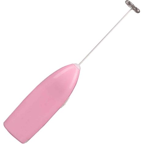 Fouet lait manuel inox, mousseur portable support inclus, machine électrique café boissons (1/5)