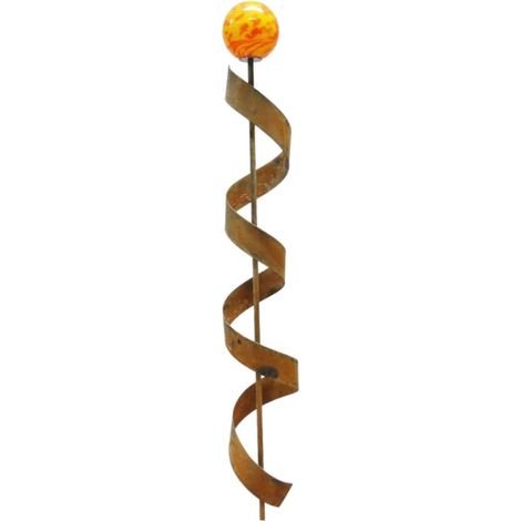 Stecker Spirale rost 120 cm