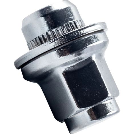 Tornillos de rueda, M12x1.5 mm, tipo antirrobo, juego de 4, compatibilidad: Jaguar F-Type XE XF, acero aleado duradero (1/5)