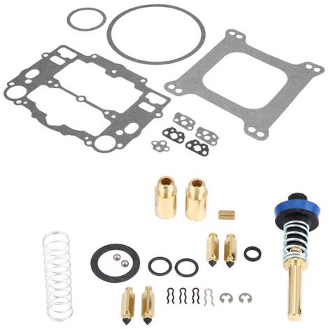 BUNTHAUS Kit de reconstruction de carburateur Edelbrock Outils de réparation de carburateur 1400 1403 1403 1405 1406 1407 1411 1409 (1/5)
