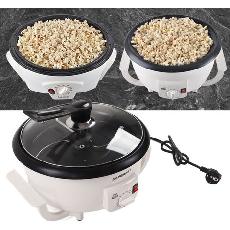 Petite machine à torréfier entièrement automatique pour usage domestique, idéale pour les graines de tournesol, le café, les céréales, les pelures de fruits, le thé et les grains de café. (1/5)