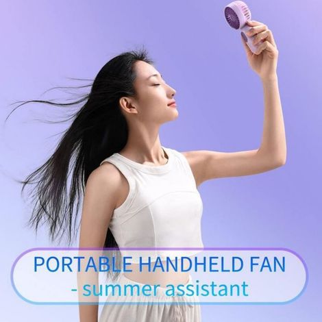 Mini Ventilateur Portable Fan 3 Pack, Petit Ventilateur de Poche Main Portatif Avec 3 Vitesses,Pour Bureau, Extérieur et Voyage (1/5)