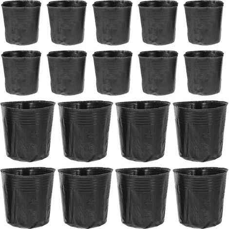 Pots de pépinière et conteneurs à fleurs pour le jardinage, lot de 400 pièces (1/5)