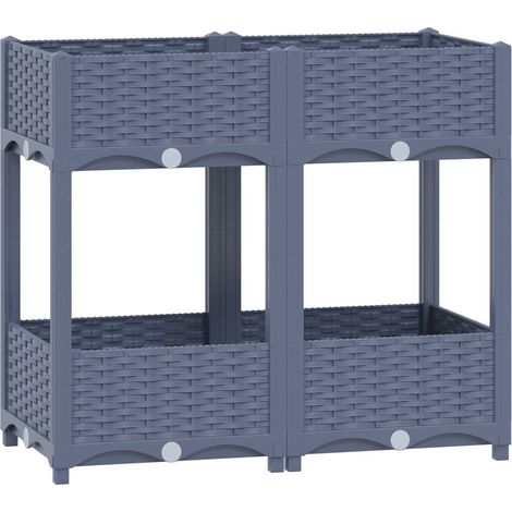 Maison Exclusive - Hochbeet 80x40x71 cm Polypropylen
