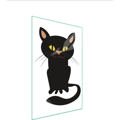 Glasschneidebrett 35x52 Katze (1/5)