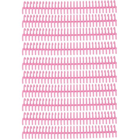 10 anneaux de reliure pour feuilles mobiles, 30 trous, diamètre intérieur 22 mm, anneaux de reliure en plastique résistant à l'usure (1/4)