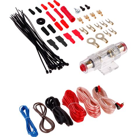 Kit de montaje de amplificador Peiying, cables y accesorios de audio para coche (1/4)