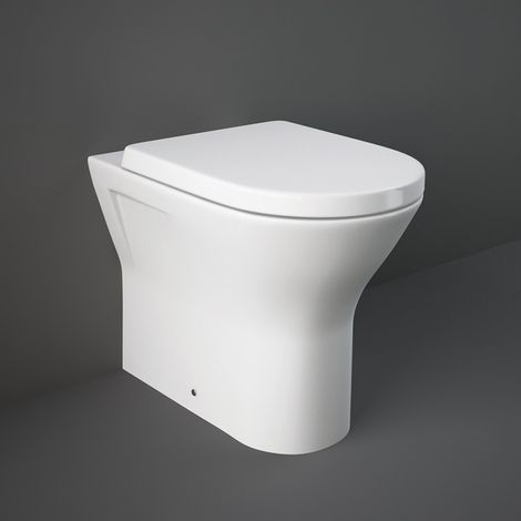 Vaso filomuro Rak serie Resort con scarico Rimless a parete o a terra (1/2)