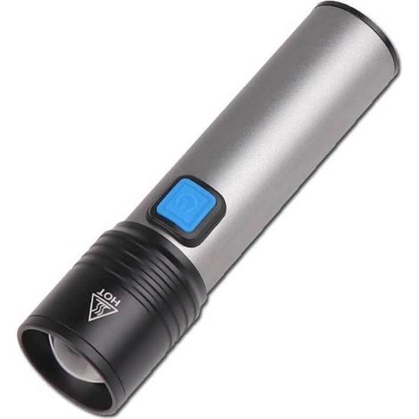 Lampe de poche torche Super lumineux T6 Camping télescopique (1/5)