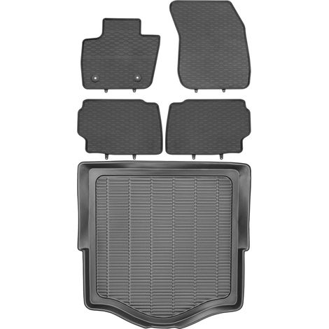 Juego de alfombrillas de goma para coche y alfombrilla para maletero para Ford Mondeo MK5 Estate de 2014. (1/5)