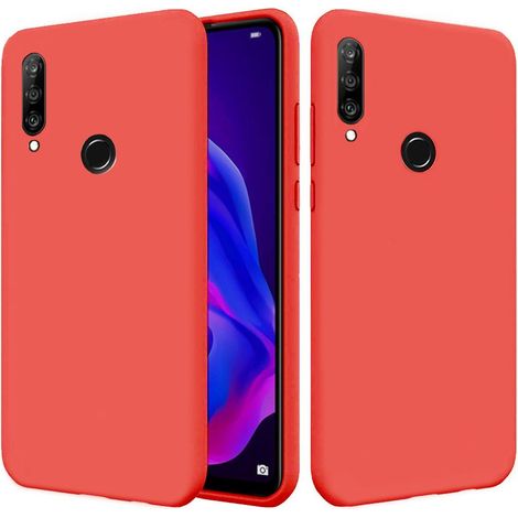 Coque en silicone pour Huawei P40 Lite E, Silicone Lite Case, Rouge (1/3)