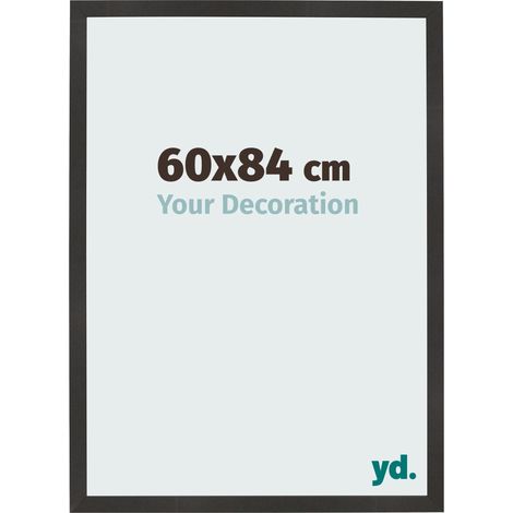 yd. - Cadre photo 60x84 - Noir Mat - MDF - Bologna