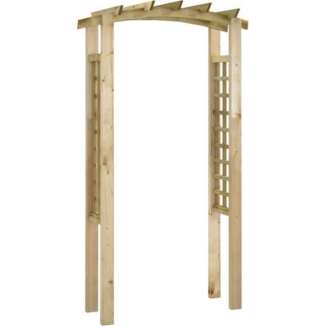 Maison Exclusive - Arche en treillis 110x60x210 cm Bois de pin massif imprégné (1/5)