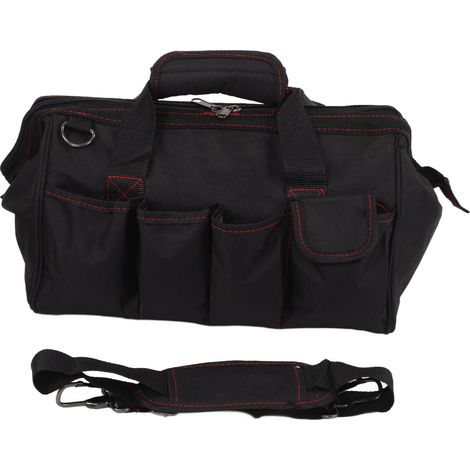 Sac à outils, 35,5 cm (14 pouces), pour les travaux électriques, pour l'organisation, le transport et le rangement dans l'atelier.-AquaForge (1/5)