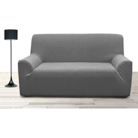 Housse de canapé 3 places - Super stretch - Gris