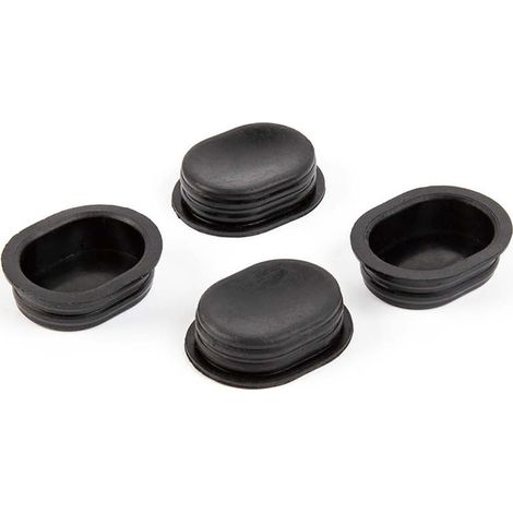 Tapa del extremo del basculante Aworkx (juego de 4 piezas) KTM EXC(F), XC(F)-W '12-'23, SX(F), XC(F) '12-'22, Husqvarna FC, TC '14-'22, TE, FE '14-'23 negro