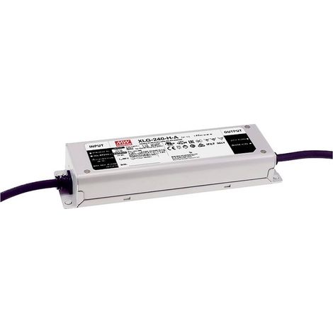 MEAN WELL XLG-240-M-AB Driver per LED Potenza costante 239.4 W 700 - 2100 mA 90 - 171 V/DC Funzione dimmer 3 in 1, adat