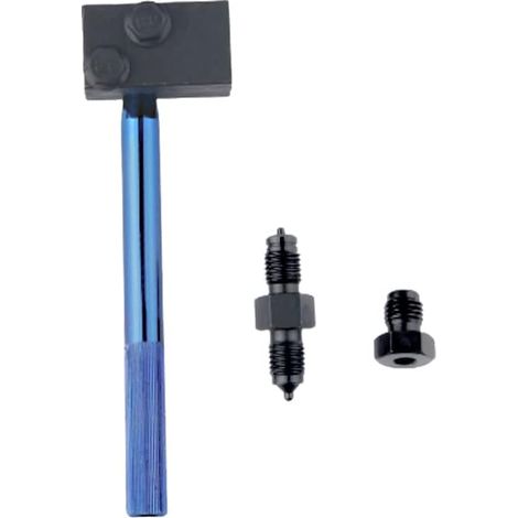 Kit d'outils d'évasement de tuyau de frein automobile, kit d'outils d'évasement de ligne de frein 3/16" adapté à la plupart des véhicules (1/5)
