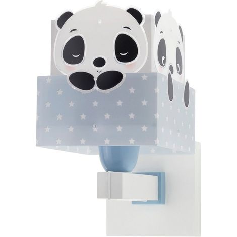 Lampada Applique Panda Azzurro (1/3)