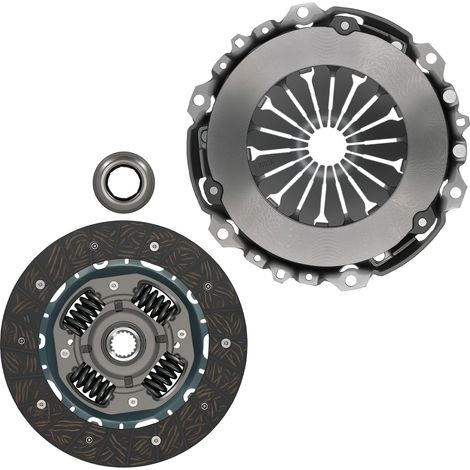 Clutch Kit 3pc (Cover+Plate+Releaser) for CITROEN C-ELYSEE 1.2 72 12-17 KT90169 (1/5)