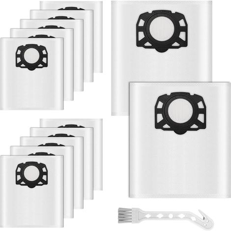 Lot de 12 filtres pour aspirateur Kärcher WD4 WD5 WD6 WD5 P WD6 P MV4 MV5 MV6 Remplace 2.863-006.0 - Pour aspirateur eau et poussière Kärcher (1/5)