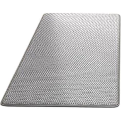 Alfombra para suelo de cocina (1 unidad), suave, antifatiga, antideslizante e impermeable, para suelos de cocina y oficinas, 441200,8 cm, gris. (1/5)